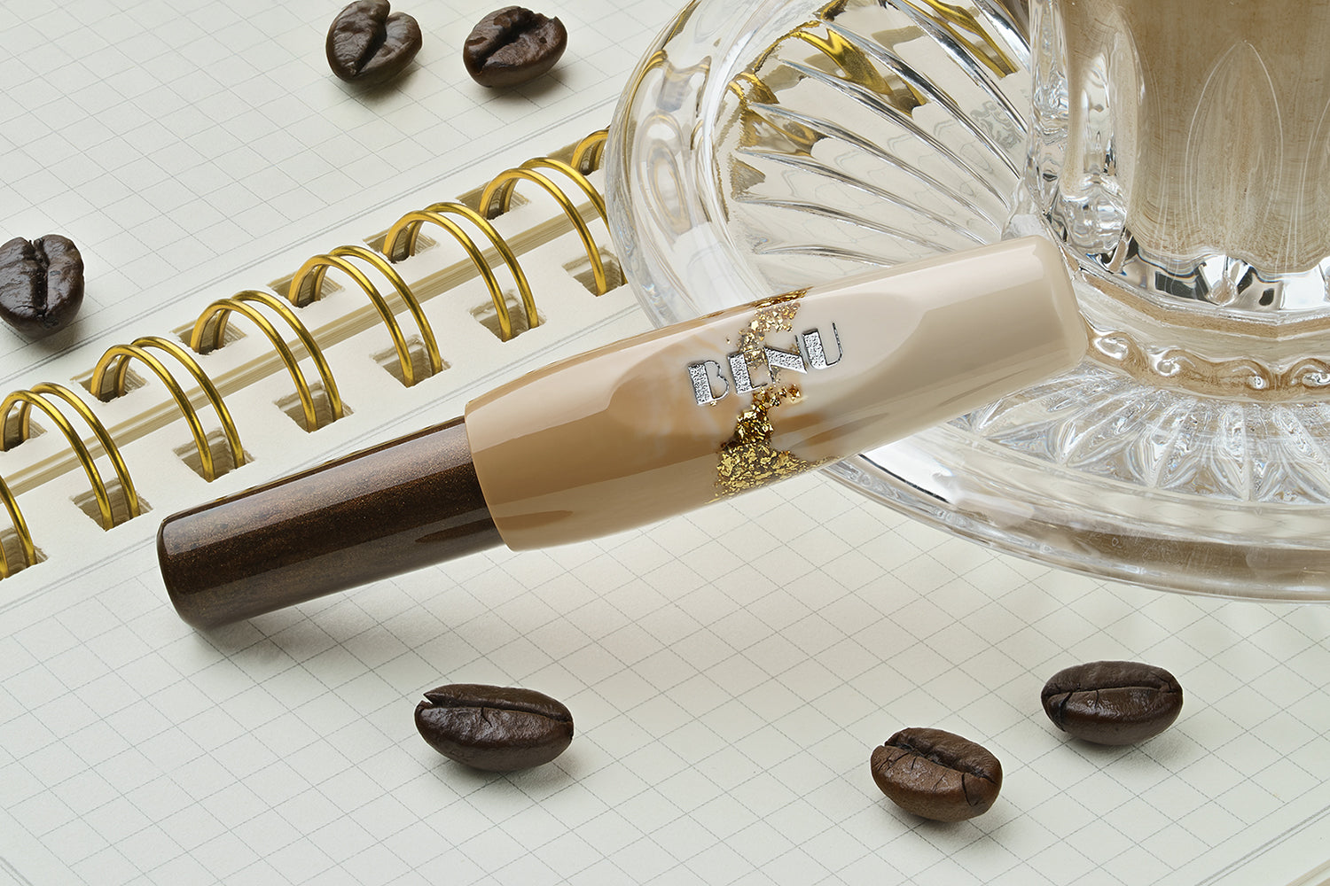 BENU Pixie Fountain Pen - Mini Mocha (Limited Edition)