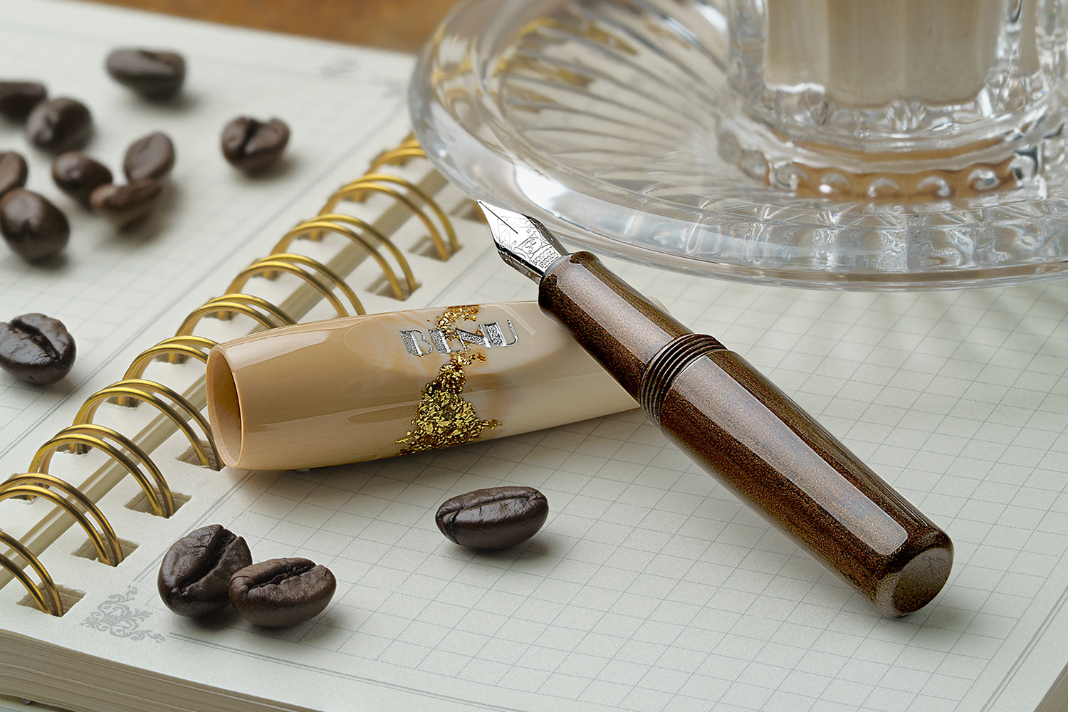 BENU Pixie Fountain Pen - Mini Mocha (Limited Edition)
