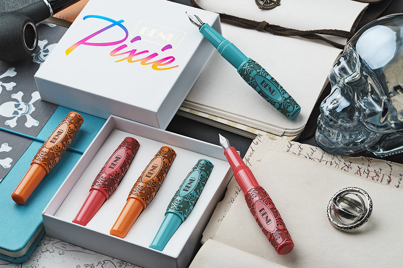 BENU Pixie Fountain Pen Set - Jolly Roger Vintage