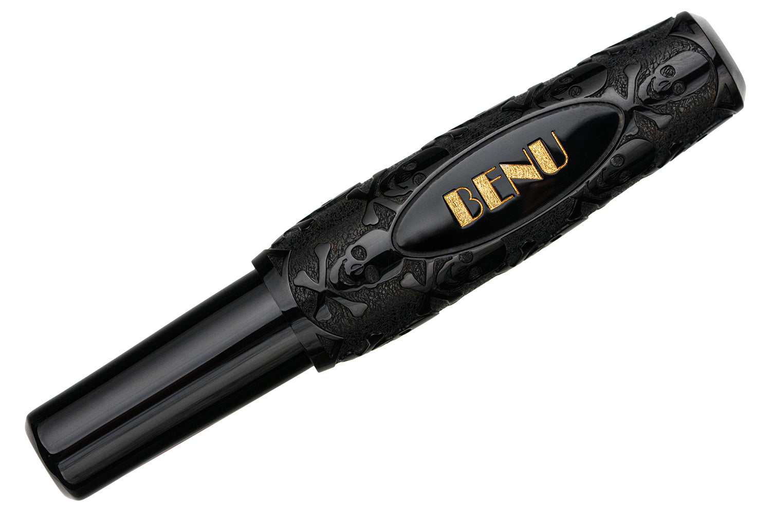 BENU Pixie Fountain Pen - Jolly Roger Black