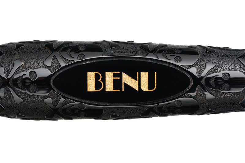 BENU Pixie Fountain Pen - Jolly Roger Black