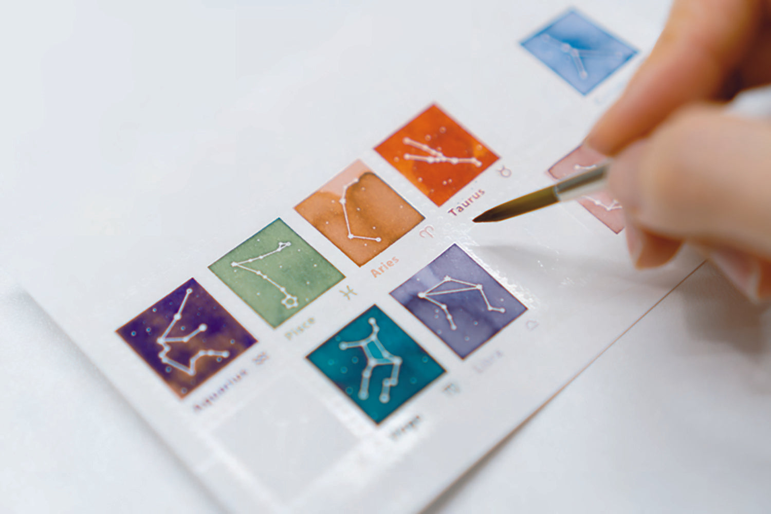 Colorverse Ink Art Cards Colorspace - Constellation C