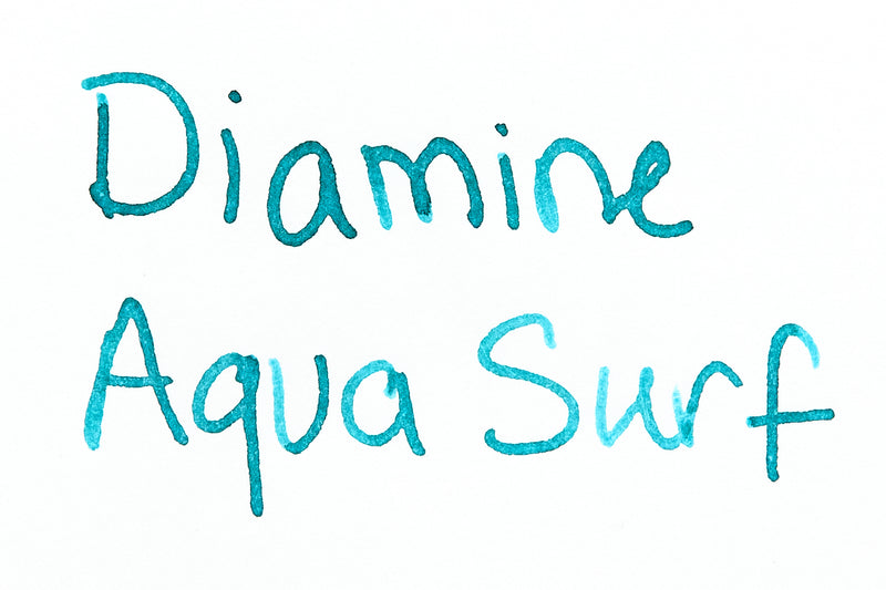 Diamine Forever Aqua Surf - Ink Sample
