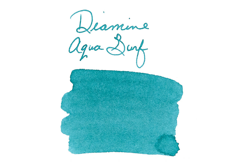 Diamine Forever Aqua Surf - Ink Sample