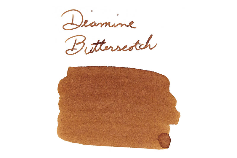 Diamine Forever Butterscotch - Ink Sample