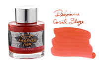 Diamine Forever Coral Blaze - 50ml Bottled Ink