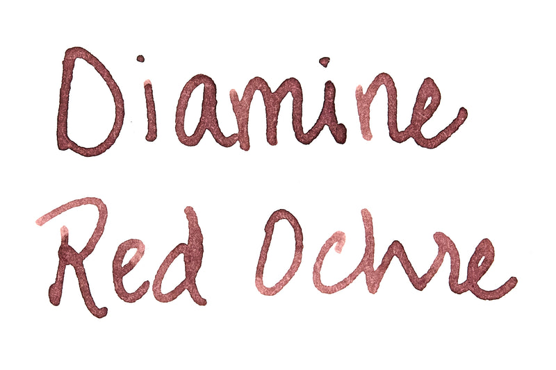 Diamine Forever Red Ochre - Ink Sample