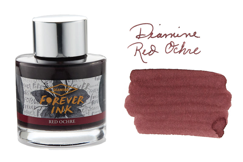 Diamine Forever Red Ochre - 50ml Bottled Ink