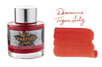 Diamine Forever Tiger Lily - 50ml Bottled Ink