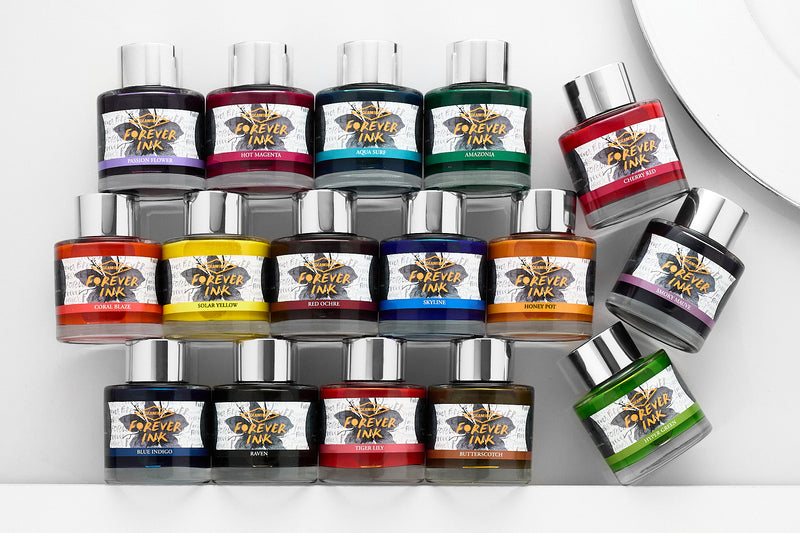 Diamine Forever Coral Blaze - 50ml Bottled Ink