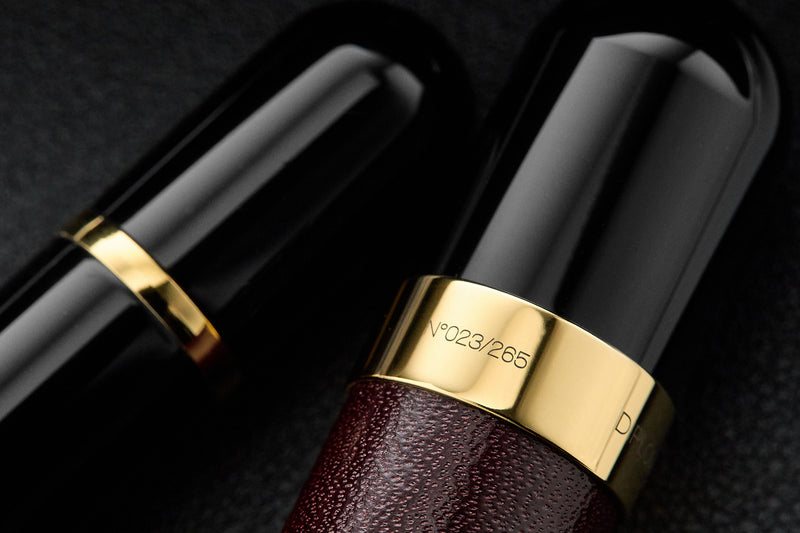 Diplomat XO Fountain Pen - Leather Dark Red (Special Edition)