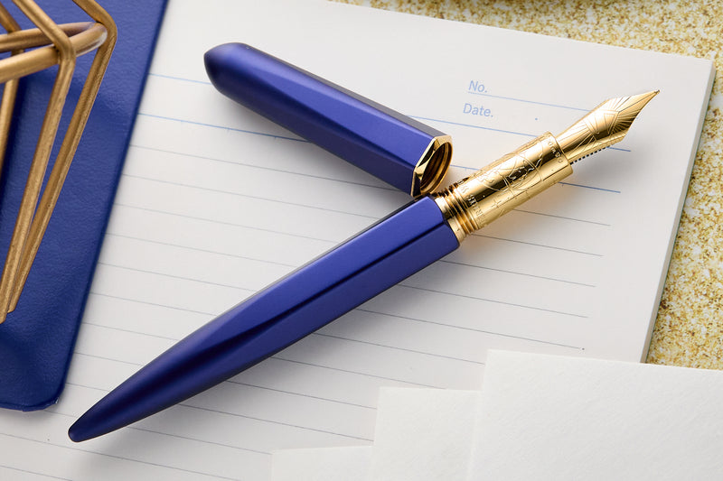 Ferris Wheel Press Superman Edition Marquise Fountain Pen & Ink Set - A View From Above