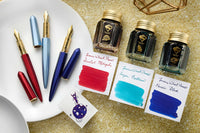 Ferris Wheel Press Superman Edition Marquise Fountain Pen & Ink Set - Fortress of Solitude