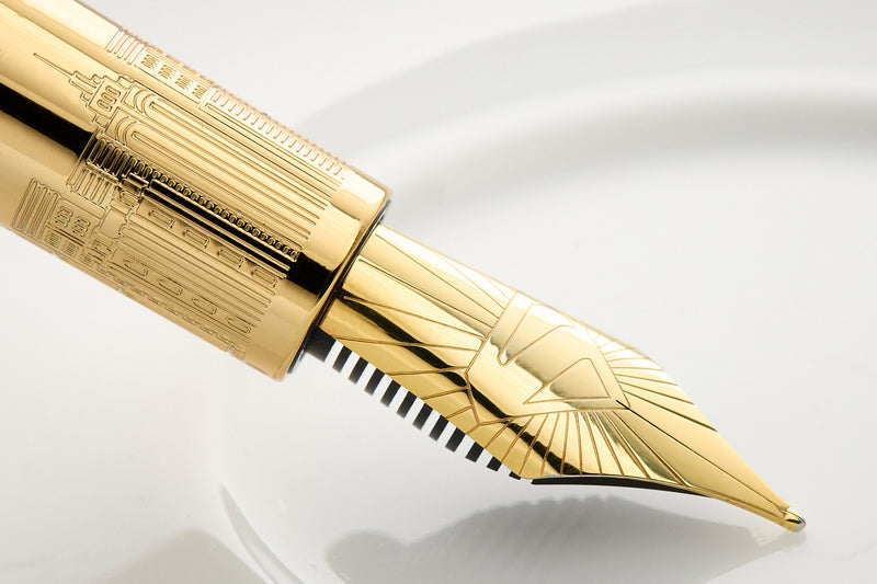 Ferris Wheel Press Superman Edition Marquise Fountain Pen & Ink Set - The Voice of Metropolis