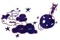 Ferris Wheel Press Superman Edition Marquise Fountain Pen & Ink Set - A View From Above