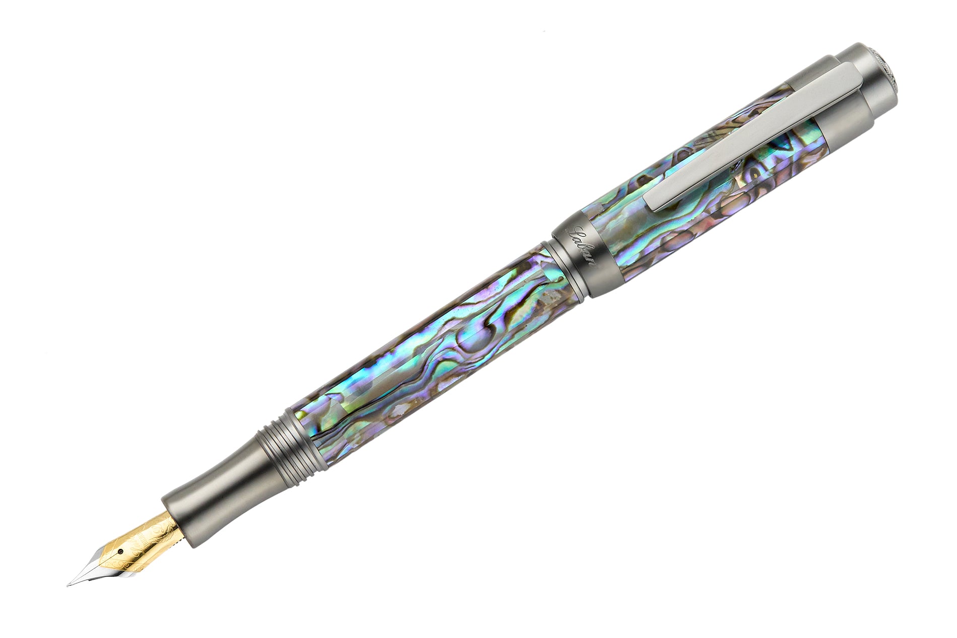 Laban Abalone Fountain Pen - Gunmetal