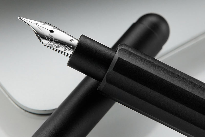 Monteverde Axis Fountain Pen - Matte Black