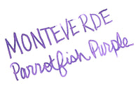 Monteverde Parrotfish Purple - Ink Sample