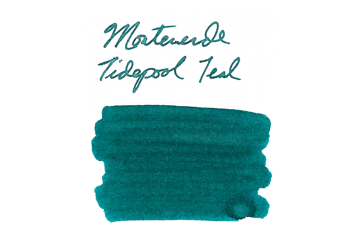 Monteverde Tidepool Teal - Ink Sample
