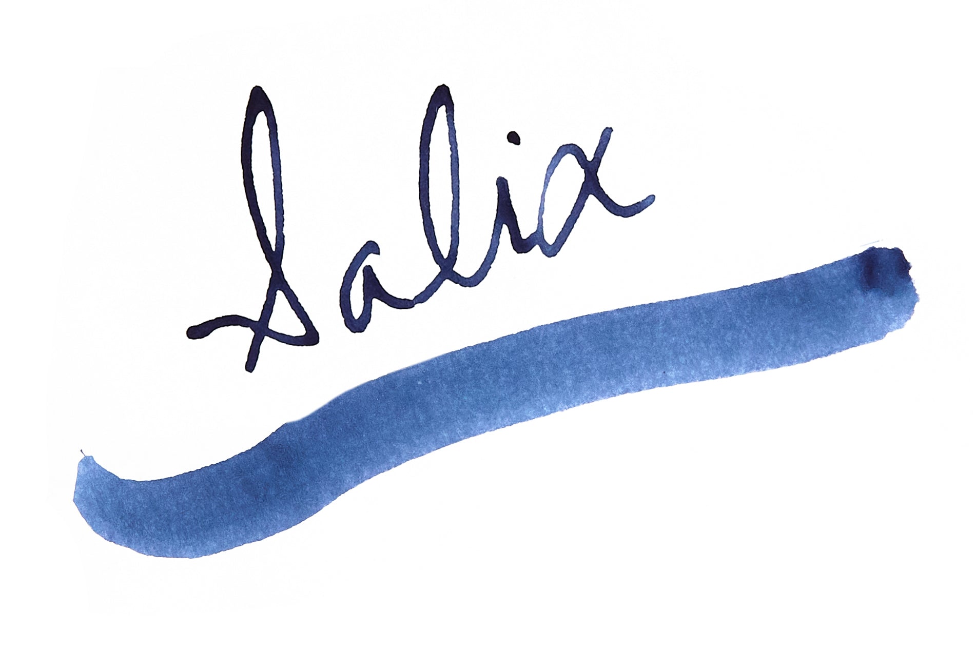 Rohrer & Klingner Salix fountain pen ink writing sample