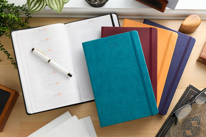 Rhodia 2026 Weekly Planner - Titanium