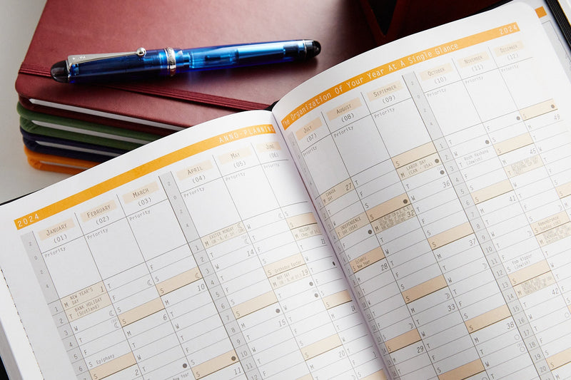 Rhodia 2026 Weekly Planner - Titanium