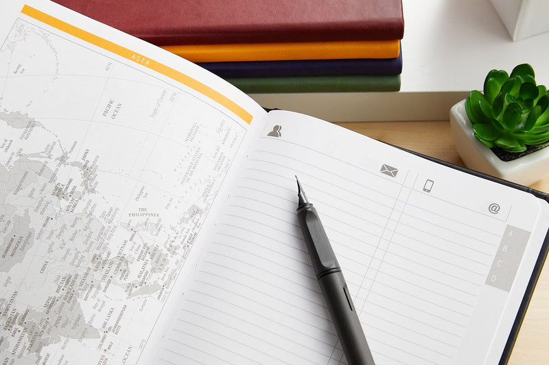 Rhodia 2026 Weekly Planner - Titanium