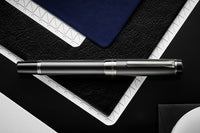 Sailor CYLINT Fountain Pen - Matte Black Stainless Steel