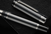 Sailor CYLINT Fountain Pen - Matte Black Stainless Steel