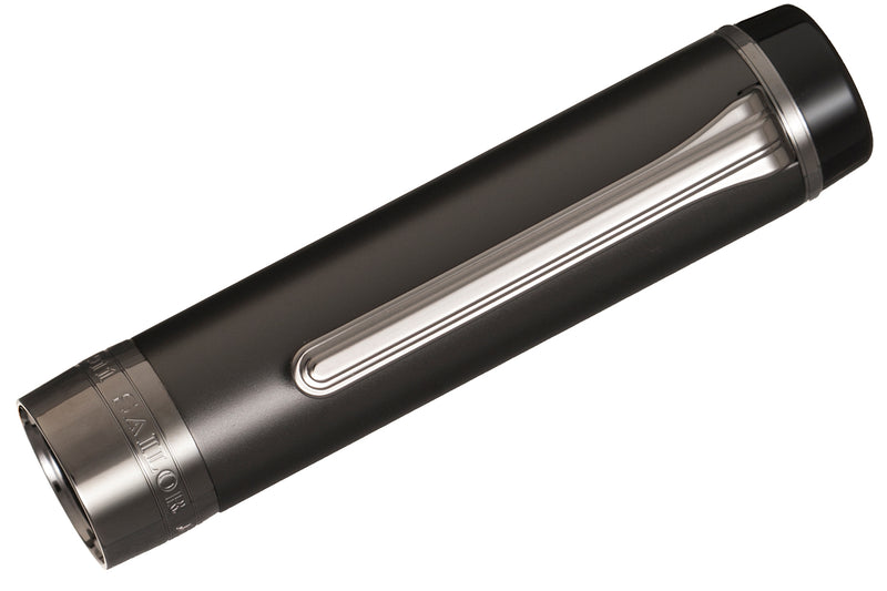 Sailor CYLINT Fountain Pen - Matte Black Stainless Steel
