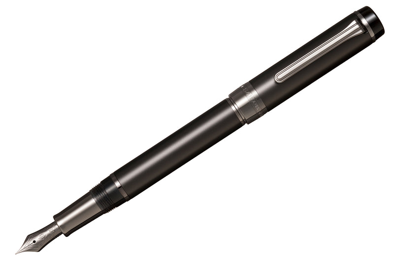 Sailor CYLINT Fountain Pen - Matte Black Stainless Steel