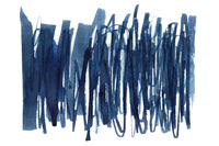 Sailor Souboku Pigmented Deep Blue - Ink Sample