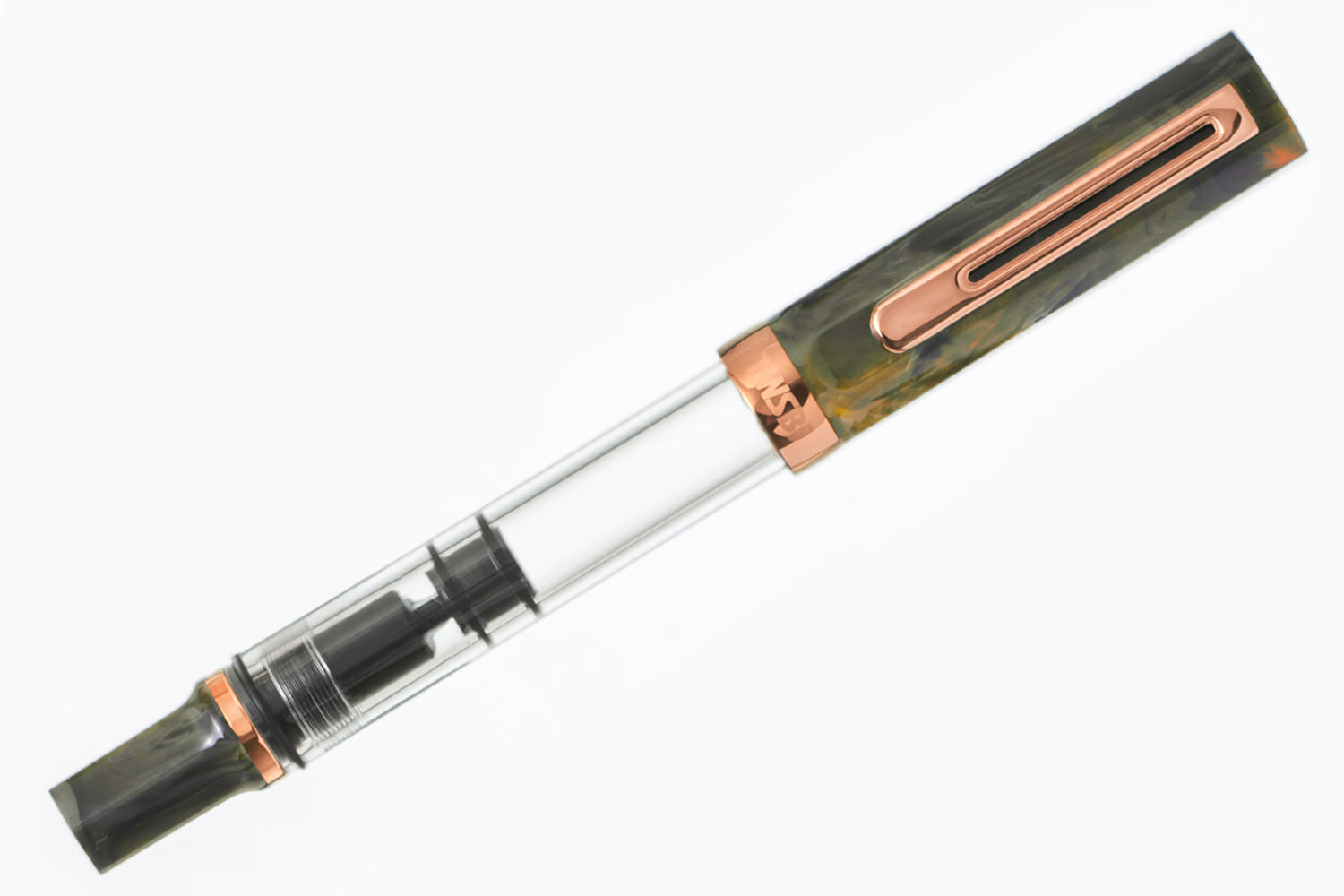 TWSBI ECO Fountain Pen - Serpentine w/ Bronze Trim