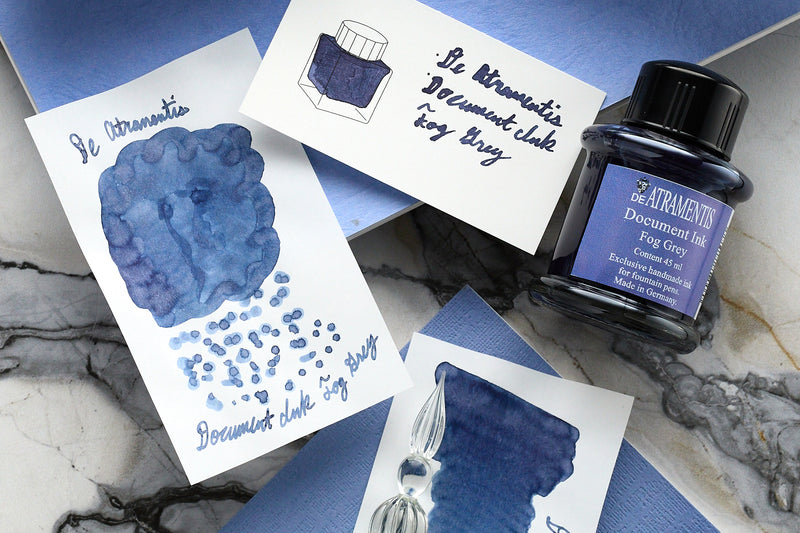 De Atramentis Document Ink Fog Grey: Ink Review