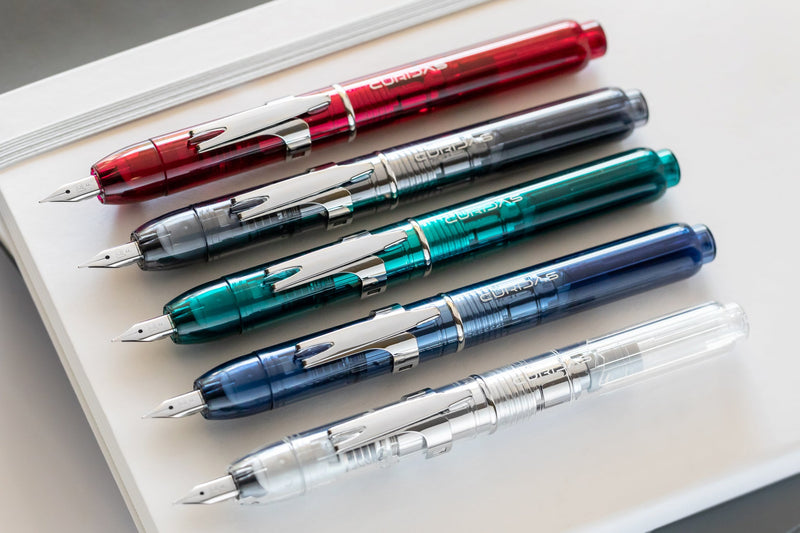 Platinum Curidas Retractable Fountain Pens