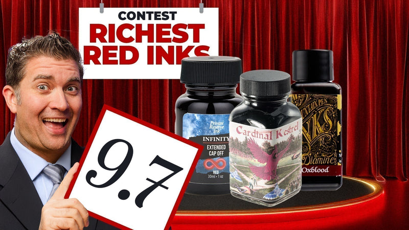 Richest Red Fountain Pen Inks