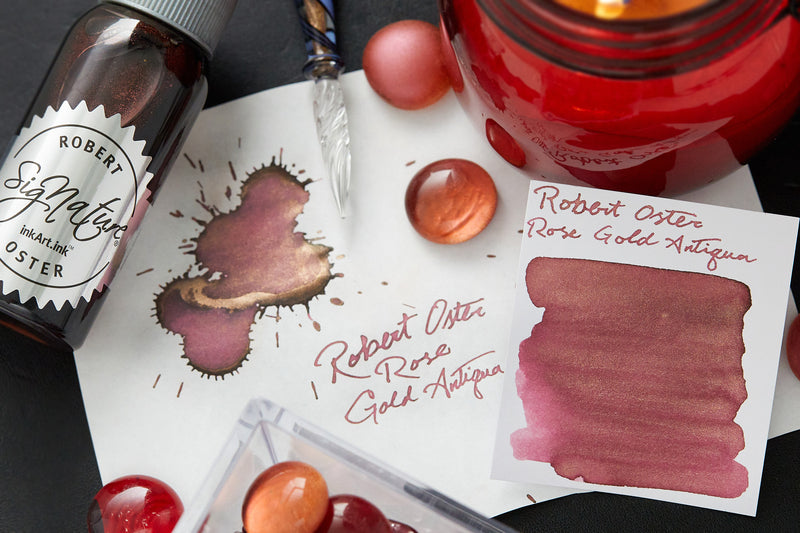 Robert Oster Rose Gold Antiqua: Ink Review