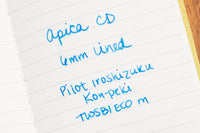 Apica CD-7 A7 Notebook - Black, Lined