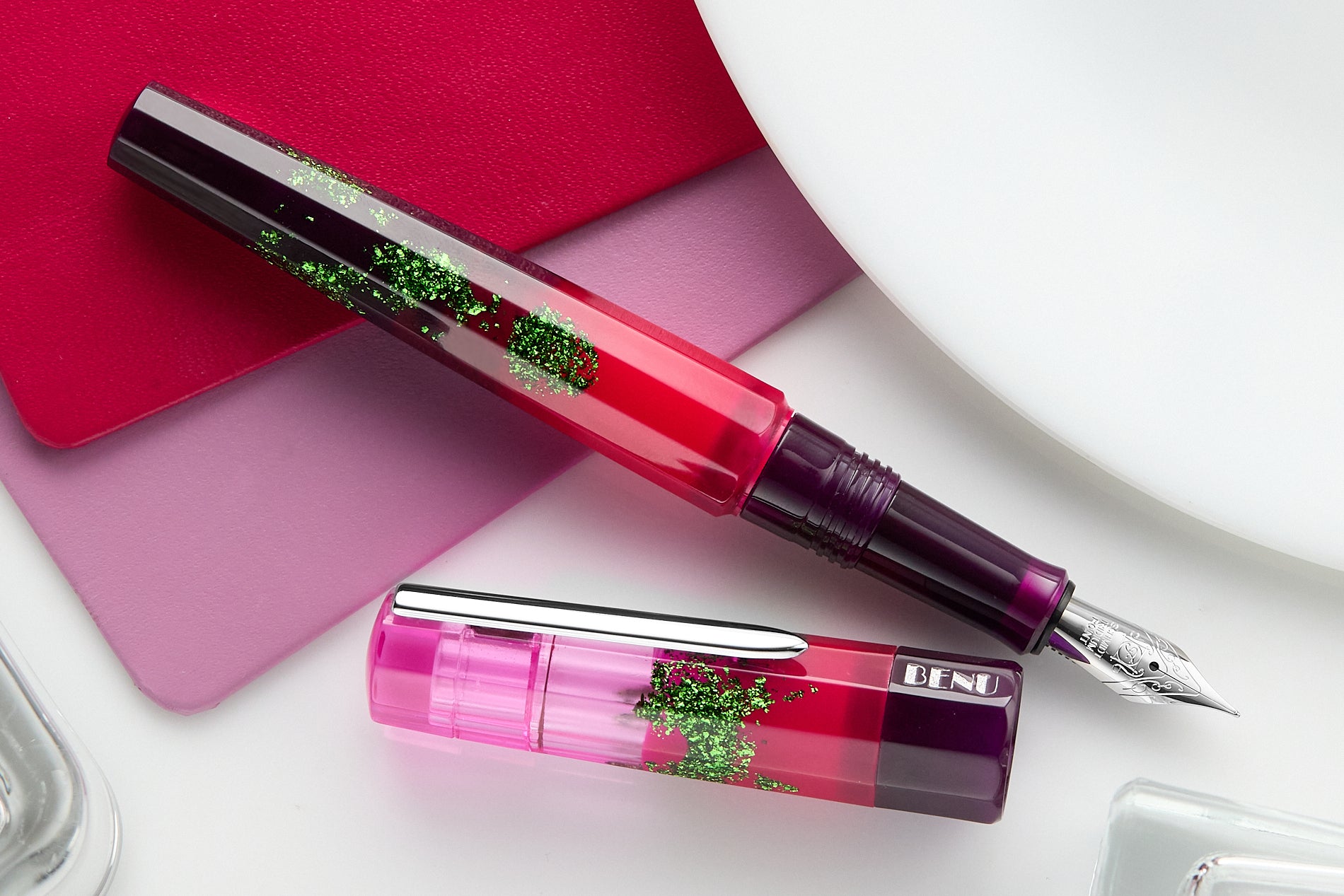 BENU Euphoria Fountain Pen - Blackberry Mint (Special Edition)
