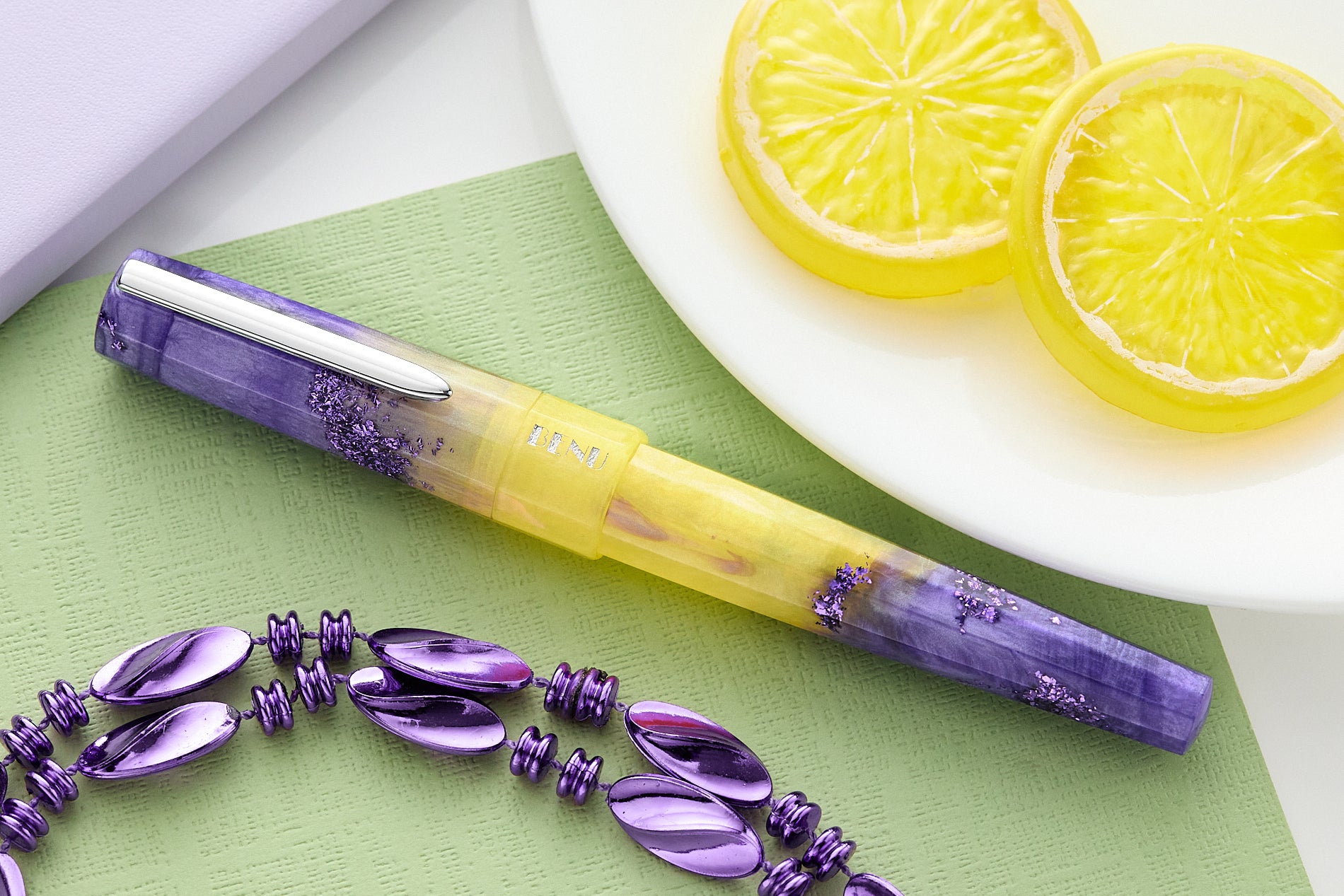 BENU Euphoria Fountain Pen - Lavender Lemonade (Special Edition)