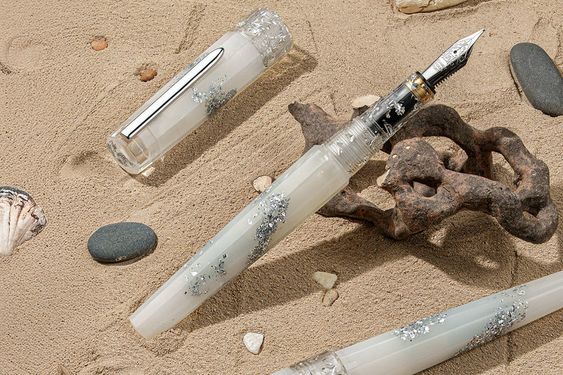 BENU Euphoria Fountain Pen - White Beach