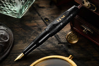 BENU Pixie Fountain Pen - Jolly Roger Black