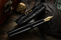BENU Pixie Fountain Pen - Jolly Roger Black