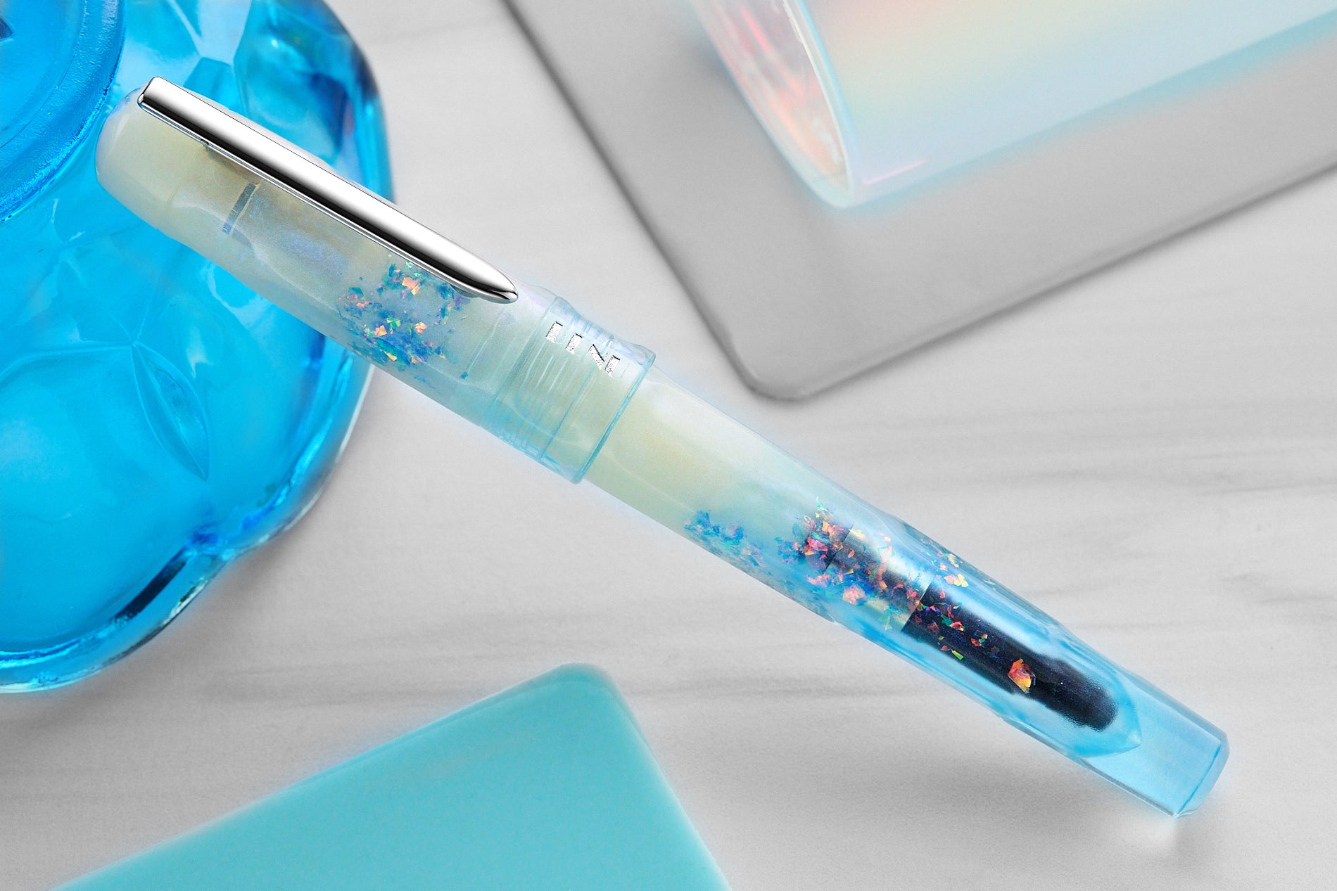 BENU Talisman Fountain Pen - Moonstone