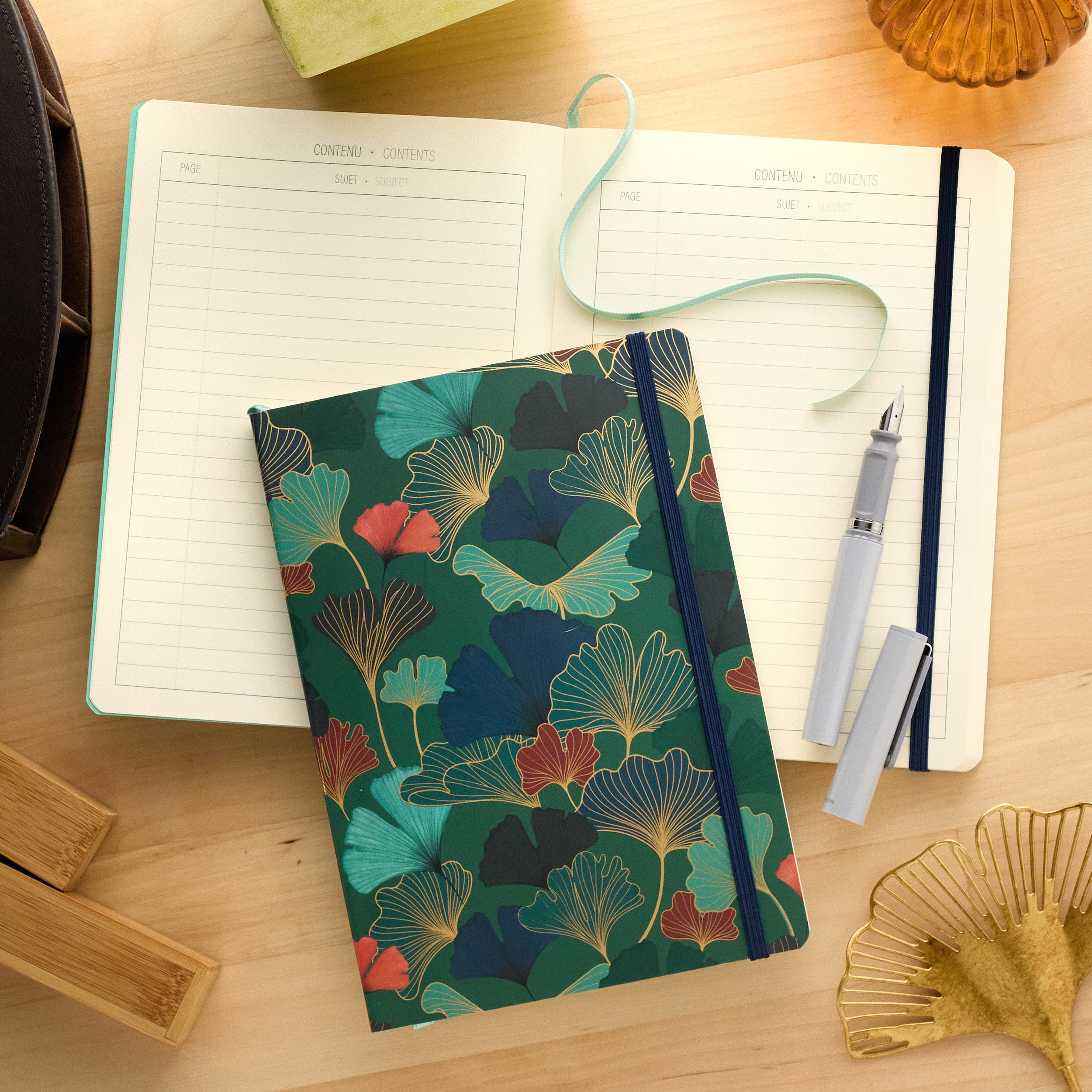 Clairefontaine Gaia Blue A5 Day to Day Journal - Dot