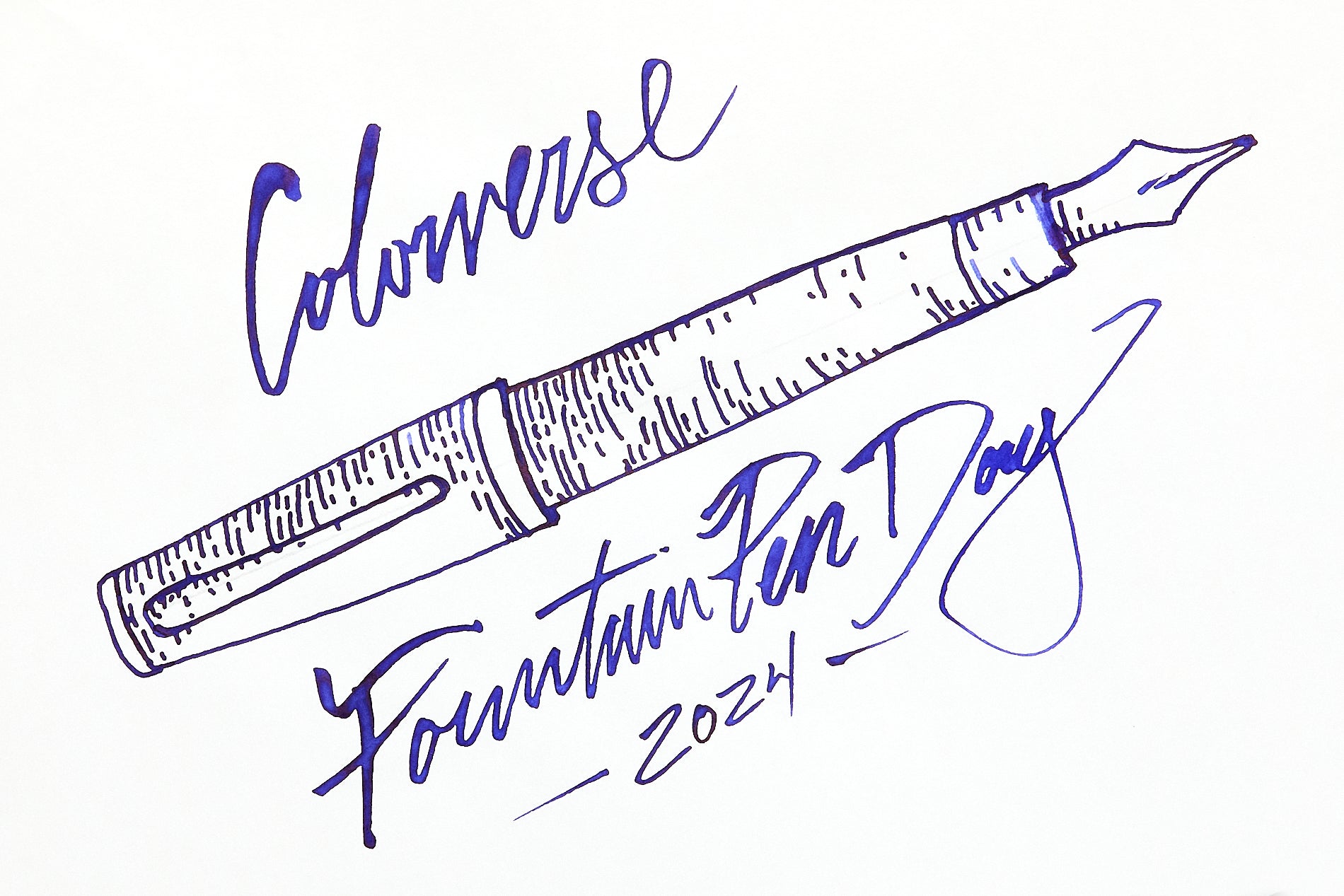 Colorverse 2024 Fountain Pen Day fountain pen ink