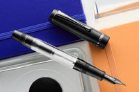 Conklin Duragraph Fountain Pen - Matte Black Demo (Limited Edition)