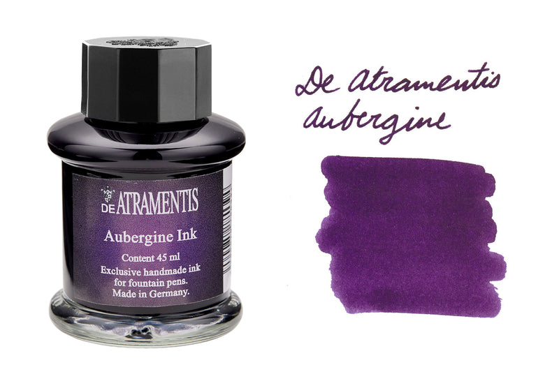 De Atramentis Aubergine - 45ml Bottled Ink