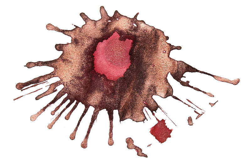 De Atramentis Pearlescent Bordeaux Red-Copper - 45ml Bottled Ink