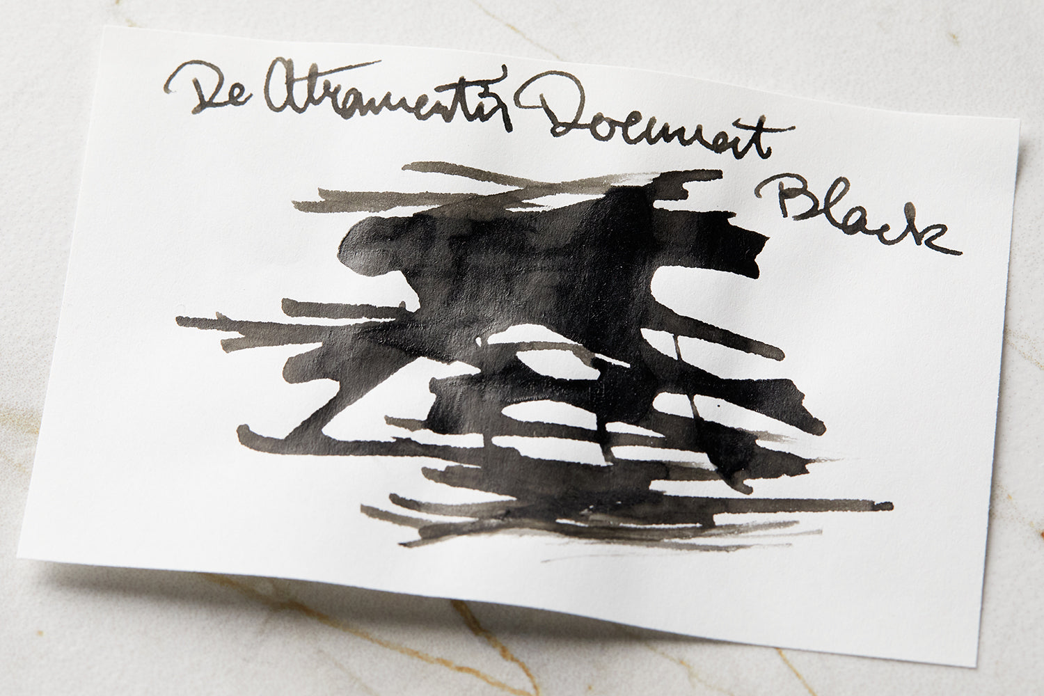 De Atramentis Document Ink Black fountain pen ink